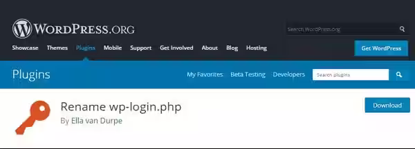 افزونه Rename wp-login.php