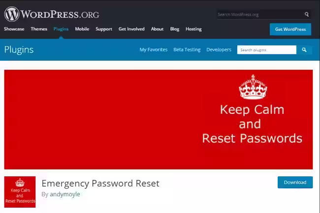 نحوه تغییر رمز عبور همه کاربران در وردپرس با افزونه Emergency Password Reset