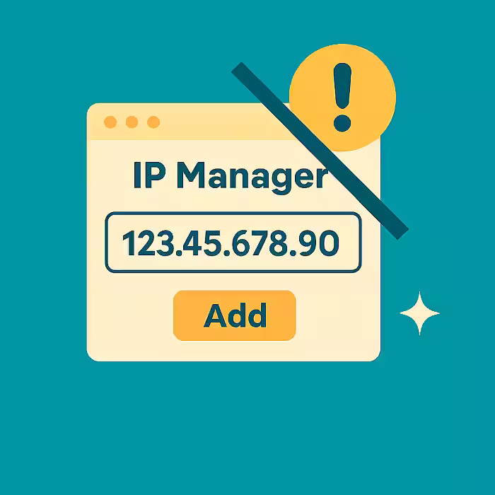 جلوگیری از دسترسی IP خاص به سایت