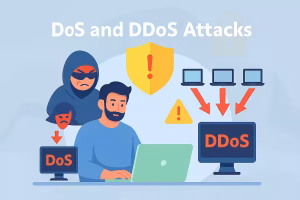حملات DoS و DDoS چیست
