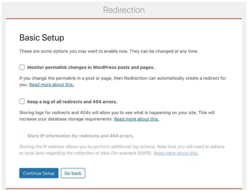 افزونه Redirection براری ریدایرکت 301